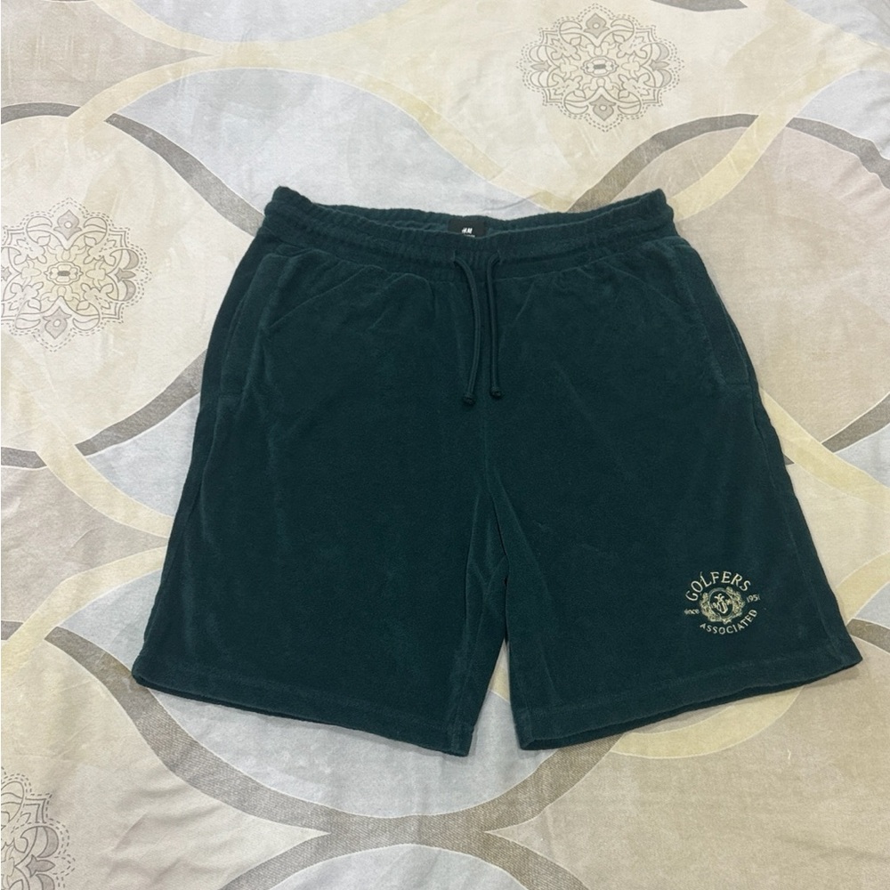 H&M Dark Teal Athletic Men's Shorts
